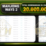 BUKTI JP MAHJONG WAYS2 20.000.000