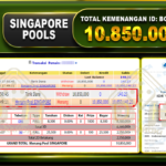 TOGEL SINGAPORE Rp.10.850.000