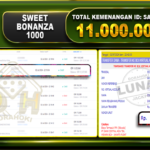 SWEET BONANZA 1000 Rp.11.000.000