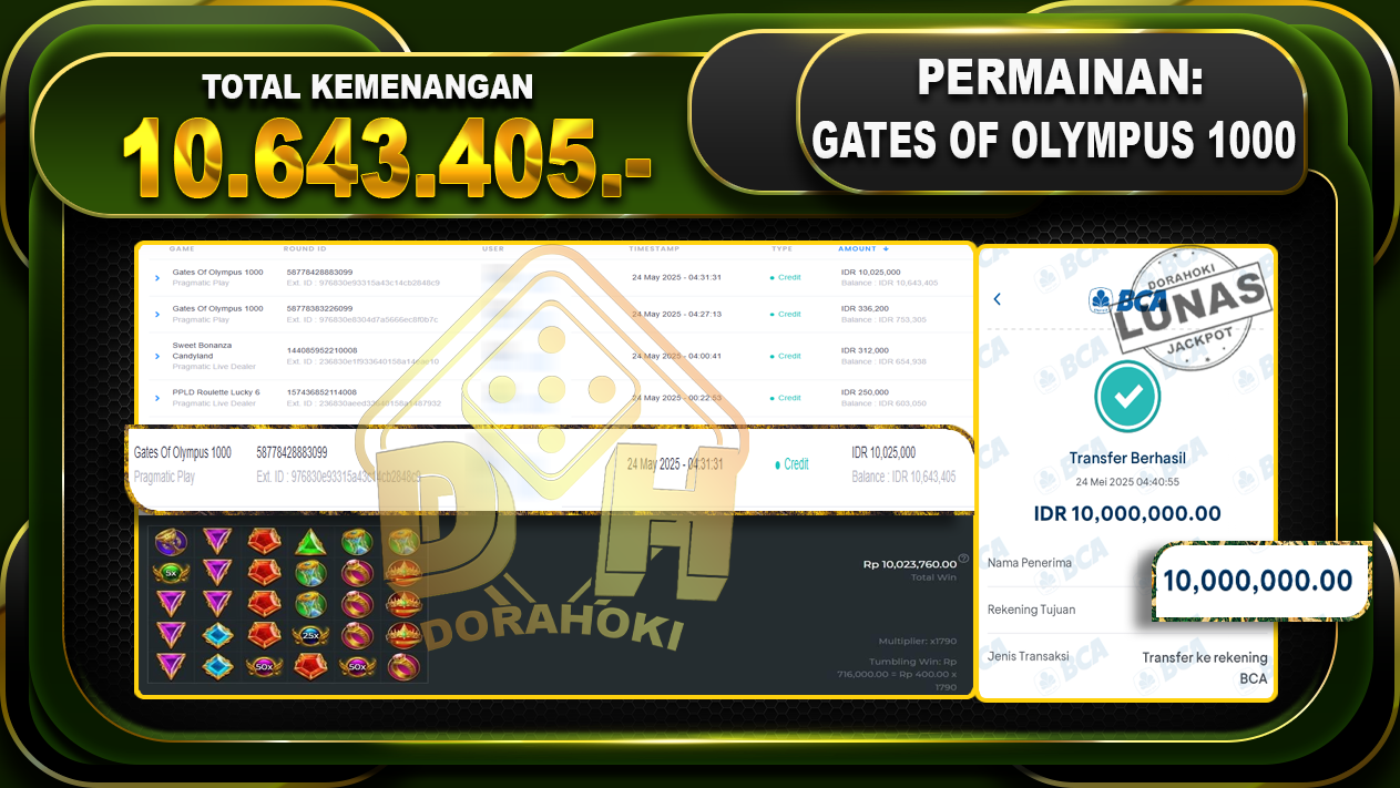 GATES OF OLYMPUS 1000