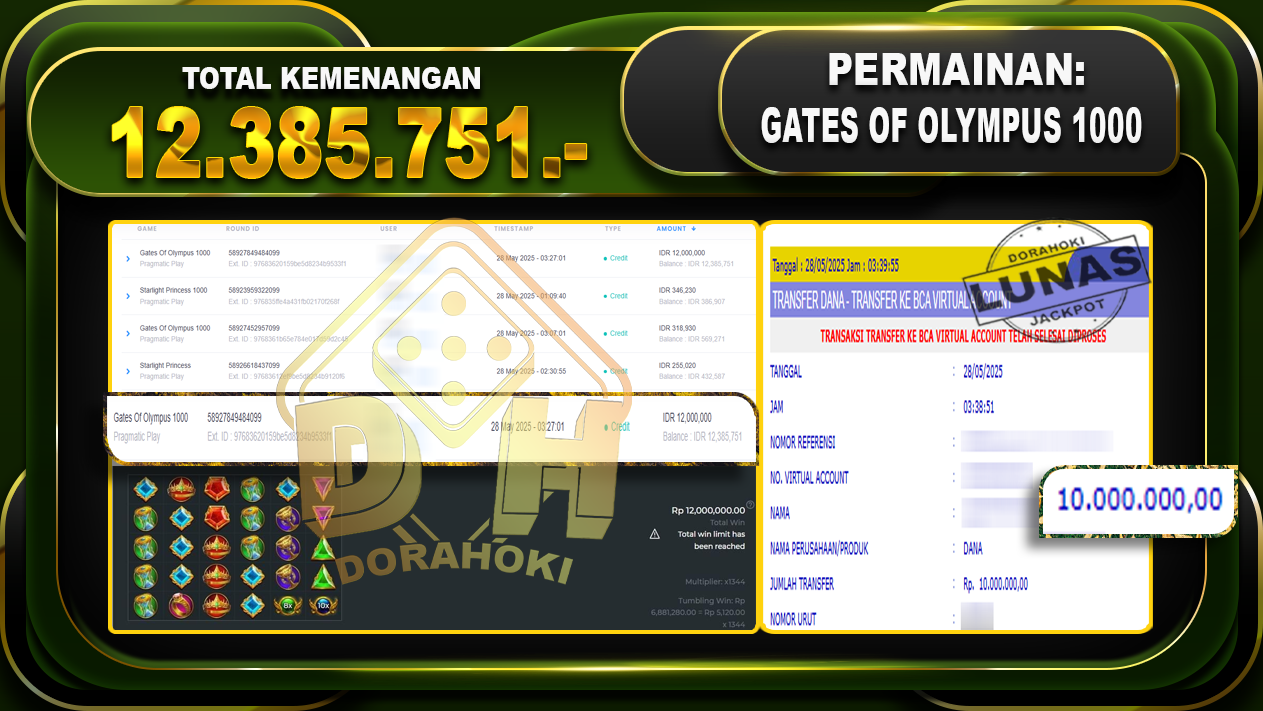 GATES OF OLYMPUS 1000