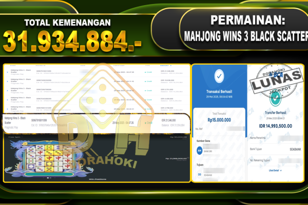 MAHJONG WINS 3 BLACK SCATTER