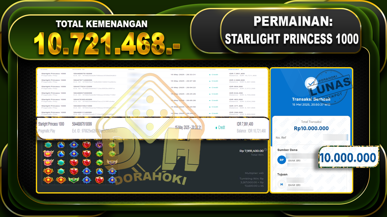 STARLIGHT PRINCESS 1000