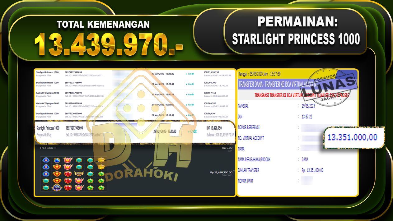 STARLIGHT PRINCESS 1000