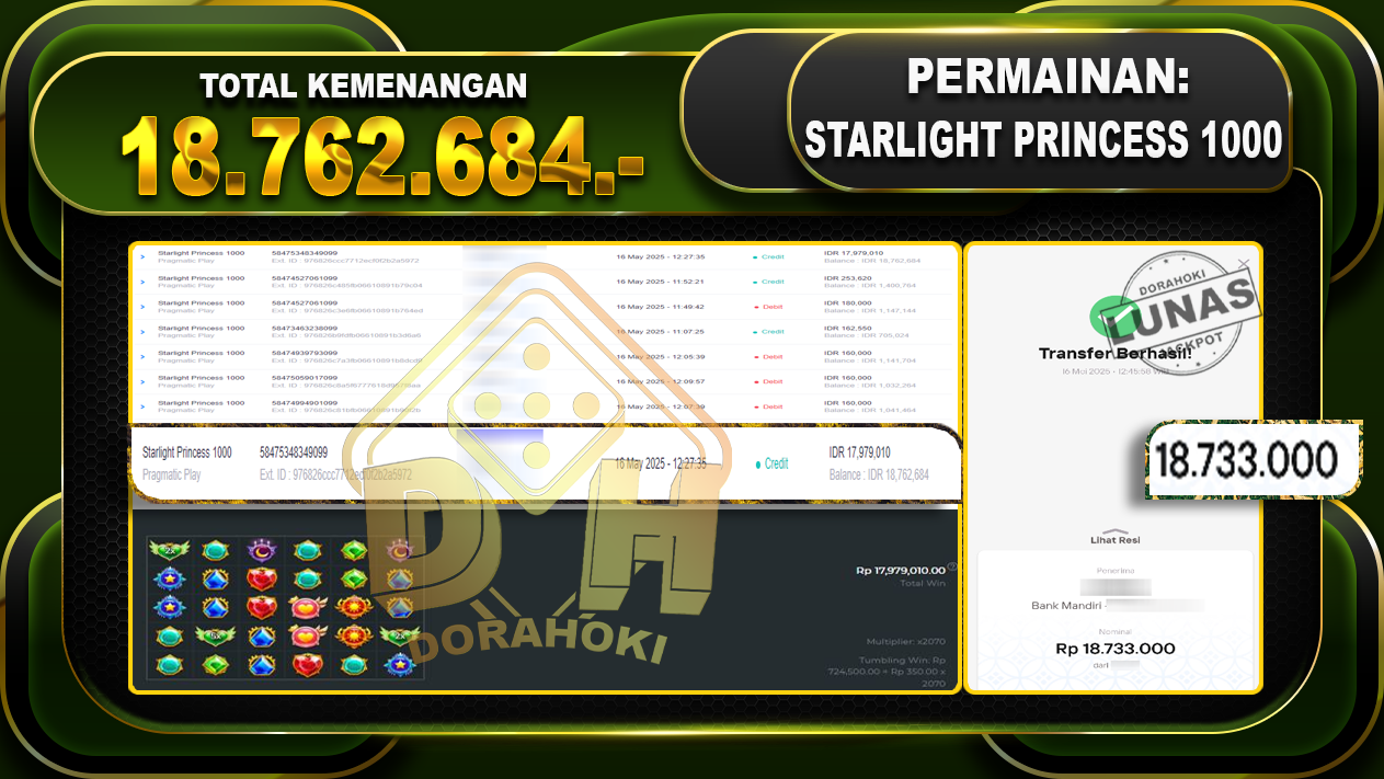 STARLIGHT PRINCESS 1000