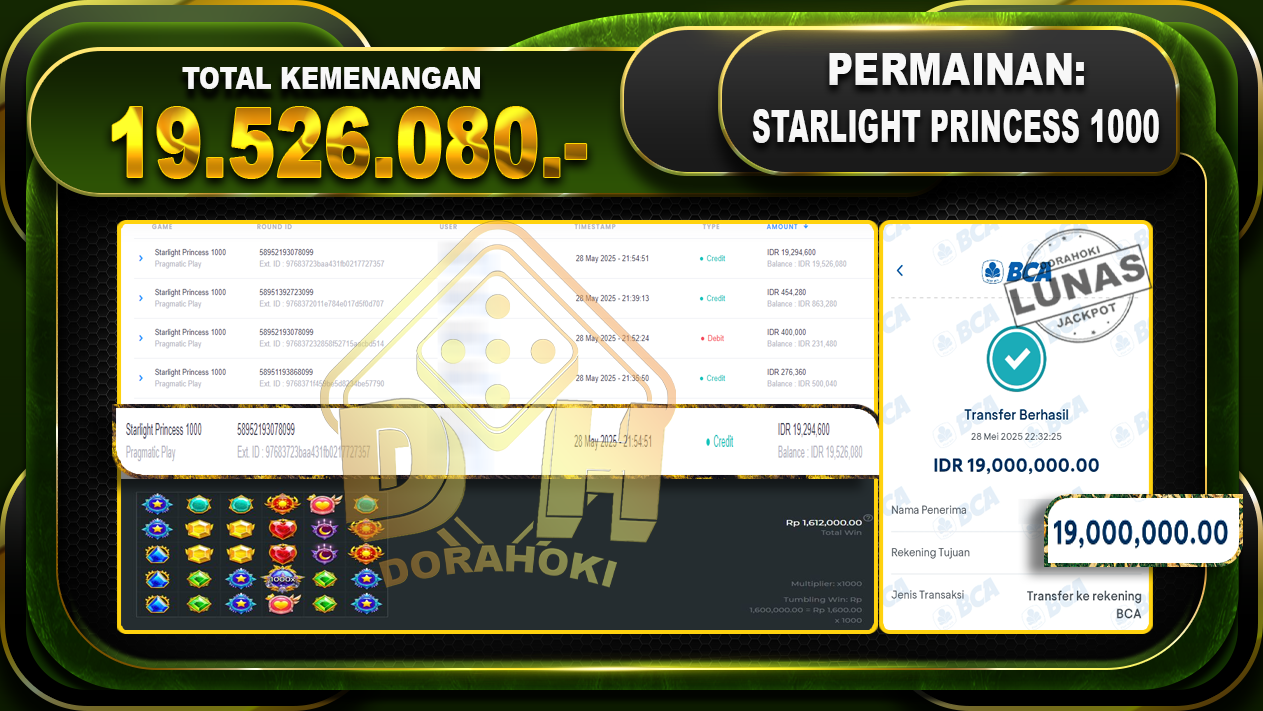 STARLIGHT PRINCESS 1000