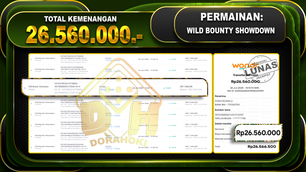 WILD BOUNTY SHOWDOWN