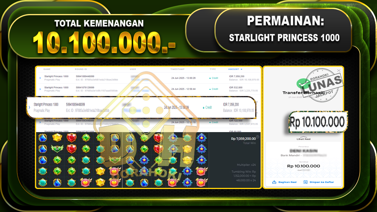 STARLIGHT PRINCESS 1000