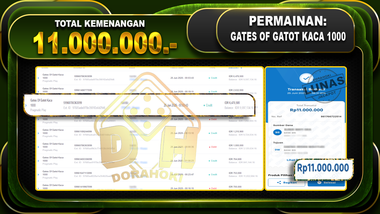 GATES OF GATOT KACA 1000