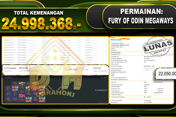 FURY OF ODIN MEGAWAYS