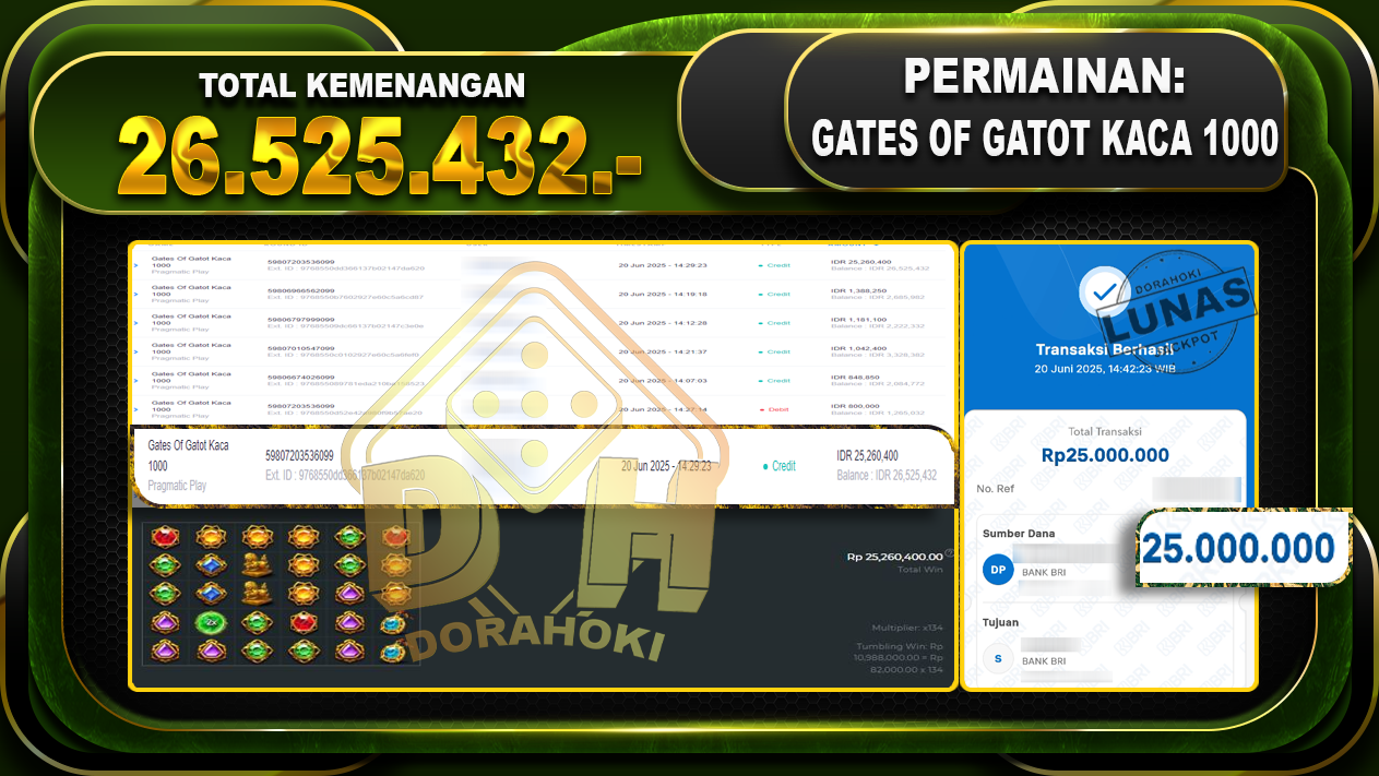 GATES OF GATOT KACA 1000