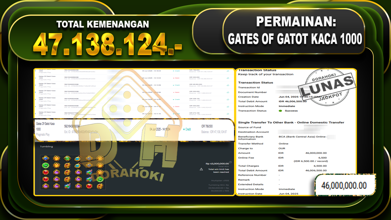 GATO OF GATOT KACA 1000