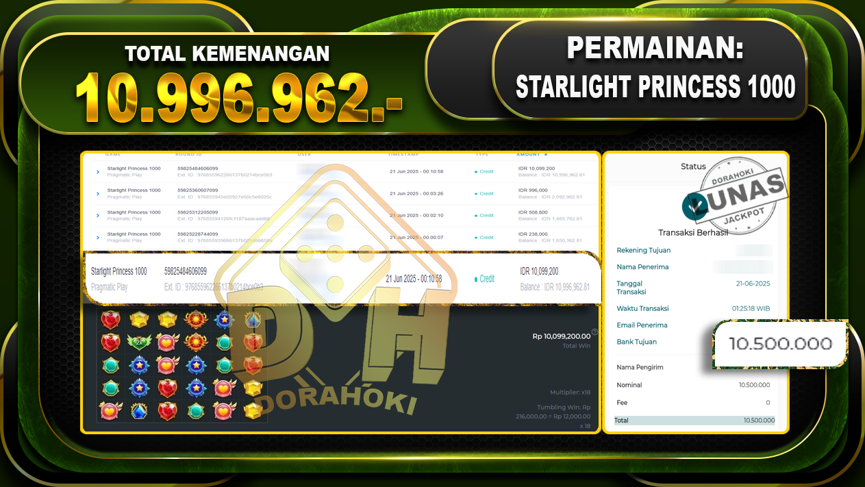 STARLIGHT PRINCESS 1000