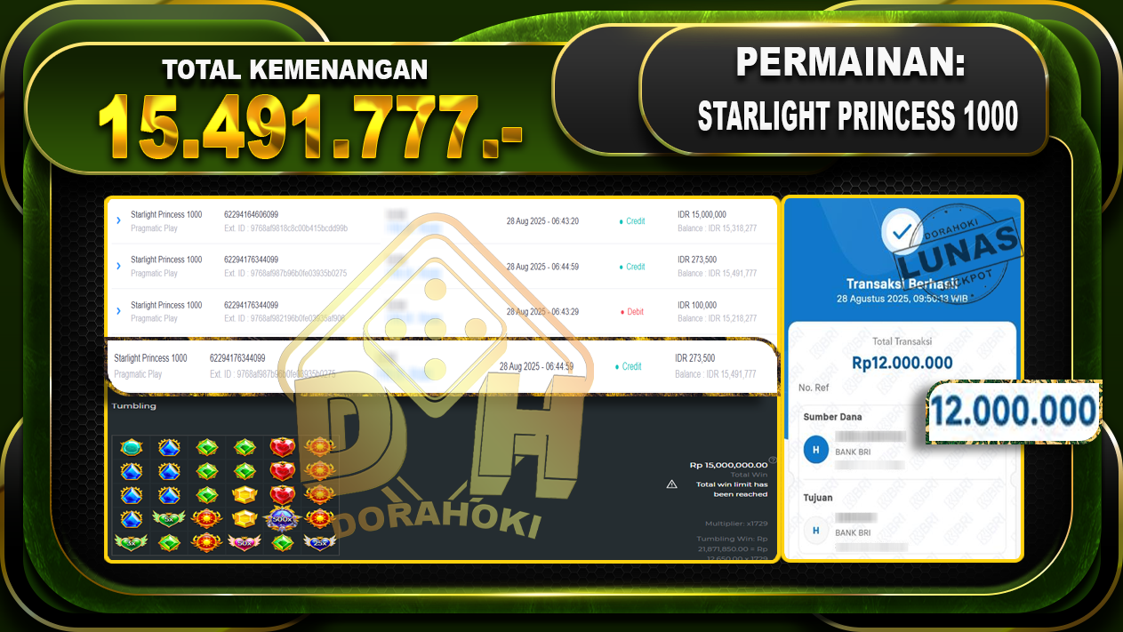 STARLIGHT PRINCESS 1000